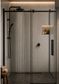 Gladstone Sliding Shower Screen Matte Black