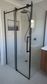 Gladstone Sliding Shower Screen Matte Black