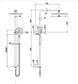 Nova Column Shower Set Pvd Brushed Nickel