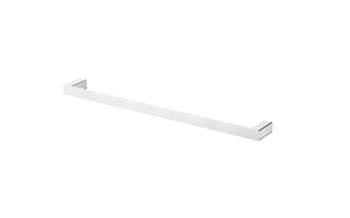 Nova Electroplated Chrome Single Towel Rail 600mm