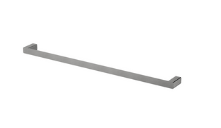 Nova Electroplated Gunmetal Single Towel Rail 750mm