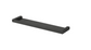 Nova Electroplated Matt Black Metal Shelf