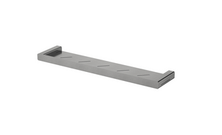Nova Electroplated Gunmetal Metal Shelf