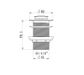 MN PVD BRUSHED NICKEL 32MM POP-UP WASTE NON OVERLOW