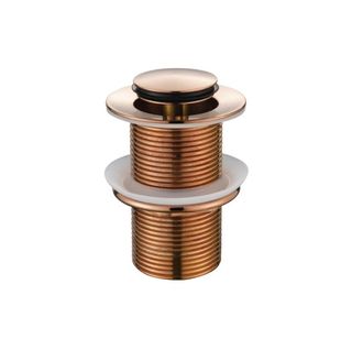 MN PVD CHAMPAGNE 32MM POP-UP WASTE NON OVERLOW