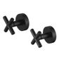 Ryker Matte Black Wall Top Assembly 1/4 Turn