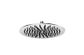 Ramsay Round Chrome 300mm Shower Head Brass