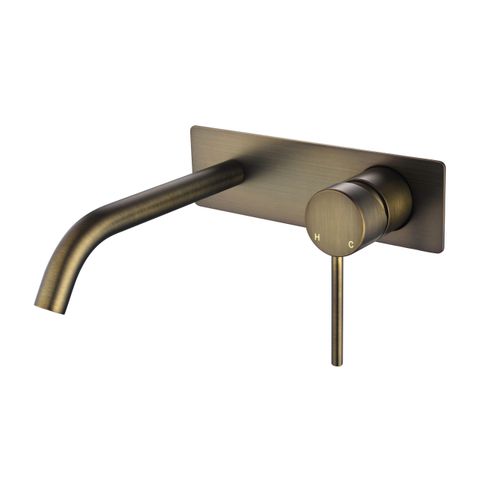 Star Mini Antique Brass 35mm Wall Combination