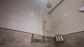 MECCA CARE 32MM T BAR GRAB RAIL AND ADJUSTABLE SHOWER SET 1100X750MM BRUSHED GOL