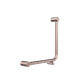 MECCA CARE 32MM AMBULANT 90 DEGREE BENT TUBE GRAB RAIL 450X450MM BRUSHED BRONZE