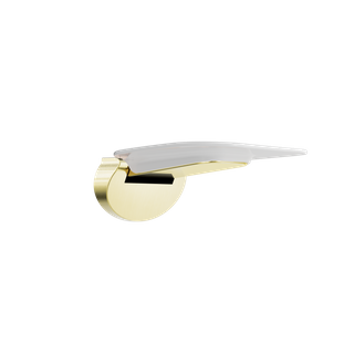 MECCA CARE SHOWER SEAT 400&times;330MM BRUSHED GOLD