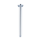 ROUND CEILING ARM 450MM LENGTH CHROME