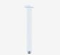SQUARE CEILING ARM 450MM LENGTH CHROME