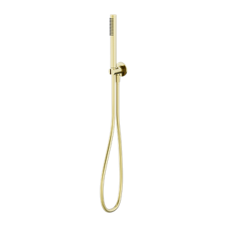 SLIM SHOWER ON BRACKET BRUSHED GOLD