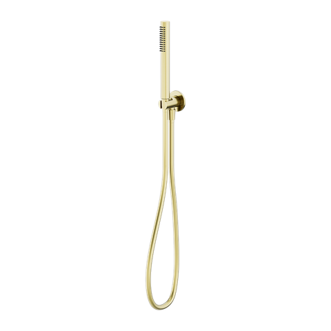 SLIM SHOWER ON BRACKET BRUSHED GOLD