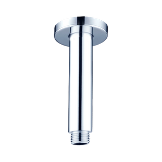 ROUND CEILING ARM 100MM LENGTH CHROME