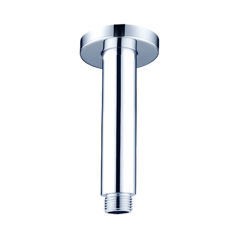 ROUND CEILING ARM 100MM LENGTH CHROME