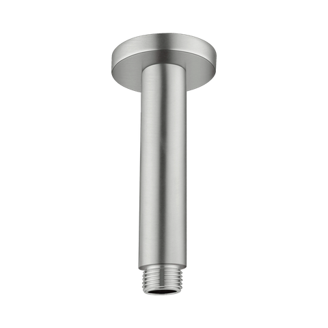 ROUND CEILING ARM 100MM LENGTH BRUSHED NICKEL