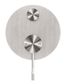 OPAL SHOWER MIXER WITH DIVERTOR BRUSHED NICKEL