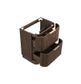 Havana Fluted 750mm Sable Walnut Floorstanding Curve Vanity