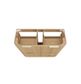 Havana Fluted 1200mm Woodland Oak Floorstanding Curve Vanity