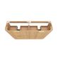 Havana Fluted 1800mm Woodland Oak Floorstanding Curve Vanity