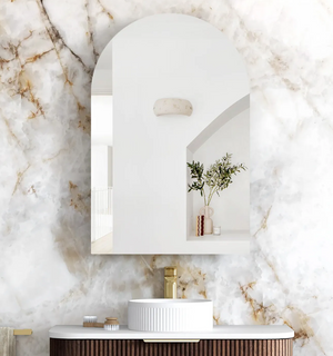 Archie 900mm Sable Walnut Shaving Cabinet