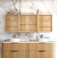 Newport 1800x750 Woodland Oak Shaving Cabinet