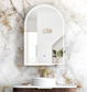 LED Archie 900x600 Sable Walnut Shaving Cabinet - Premium Edition