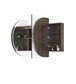 LED Bondi 1800x900 Sable Walnut Shaving Cabinet - Premium Edition