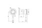 Montpellier Small Backplate Shower Mixer Electroplated Chrome