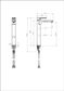 Nova High Rise Basin Mixer Electroplated Gunmetal