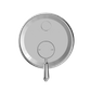 YORK SHOWER MIXER WITH DIVERTOR WITH METAL LEVER CHROME