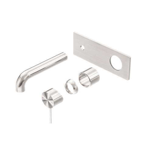 MECCA WALL BASIN/BATH MIXER 120MM TRIM KITS ONLY BRUSHED NICKEL