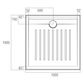 Access 1000x1000 Anti Skid Base Rear Out