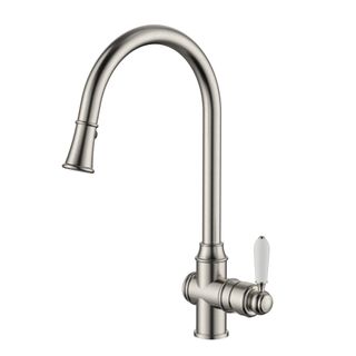 Bordeaux Brushed Nickel Pull Out Kitchen Mixer