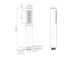 MN MICROPHONE HAND SHOWER ROUND PVD DUSK