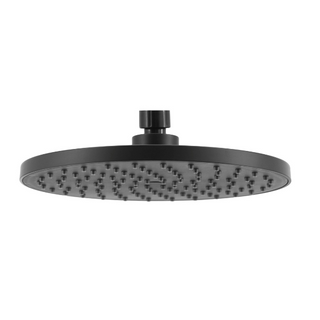 MN ABS ROUND SHOWER HEAD 215MM ELECTROPLATED MATT BLACK