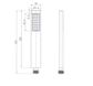 SQUARE HAND SHOWER ELECTROPLATED MATT BLACK
