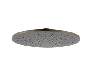 Round Brass Shower Head 300mm Electroplated Antique Brass