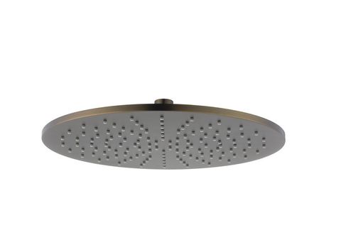 Round Brass Shower Head 300mm Electroplated Antique Brass