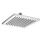 MN BRASS SQUARE SHOWER HEAD 200MM ELECTROPLATED CHROME