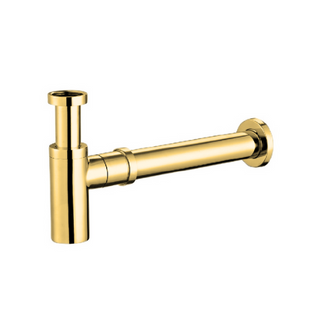 MN PVD POLISHED BRASS 40MM BOTTLETRAP TO SUIT 32MM WASTE