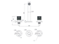 Cadence 1/4 Turn Brushed Nickel Bath Set
