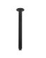 Star Electroplated Matt Black Ceiling Dropper 300mm