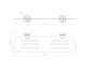 Medoc Metal Shelf Chrome