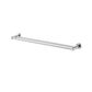 Star Brushed Chrome Double Towel Rail 600mm