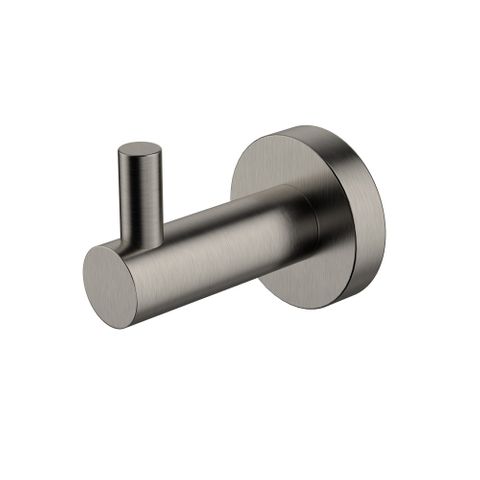 Star PVD Brushed Nickel Single Robe Hook