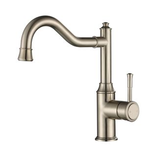 Montpellier Shepherd's Crook Kitchen Mixer Pvd Brushed Nickel