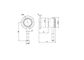 Montpellier Matt Black Small Backplate Shower Mixer Trim Kits Only